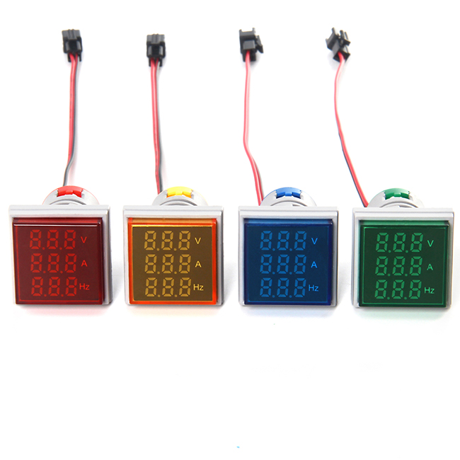 AD101-22VAHzS:Three Phase Voltmeter-Ammeter-Frequency Meters