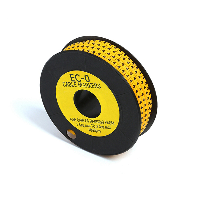 Pvc Material Cable Tie Marker