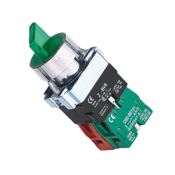 Chave de sele&ccedil;&atilde;o XB2-BK com indicador LED