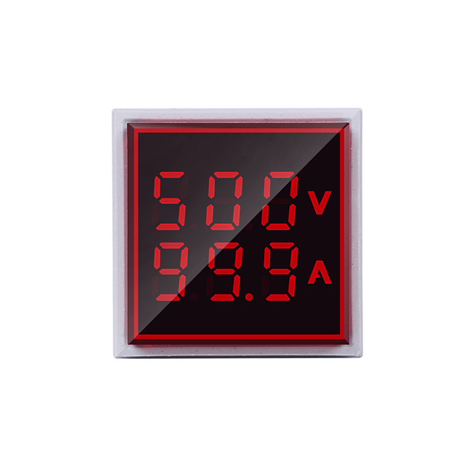 AD101-22VAMS:Double Phase Voltmeter Ammeter