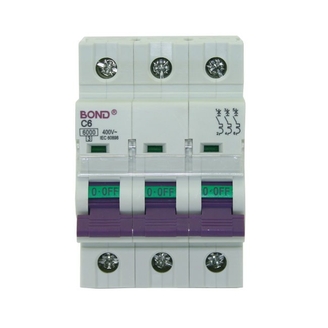 قاطع دائرة صغير ذو قدرة كسر عالية