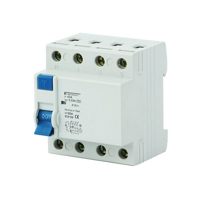 معرف قاطع الدائرة الحالية المتبقية RCCB